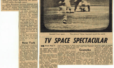 Two hundred million viewers tuned in, TV Space Spectacular